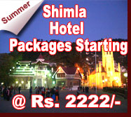 Summer Packages for Shimla