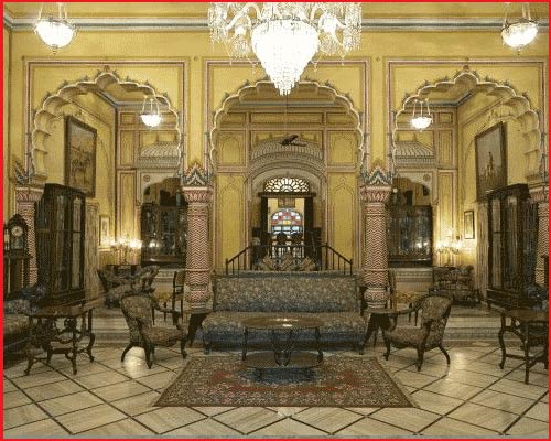 Narain Niwas Palace - Lobby