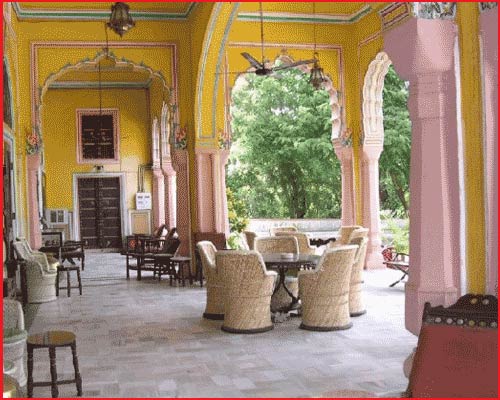 Narain Niwas Palace - Veranda