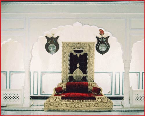 Shahpura House - Royal Throne
