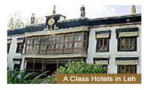 A Class Hotels in Leh Ladakh