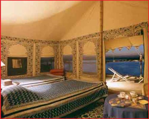 Chhatrasagar Tent - Tent Interior
