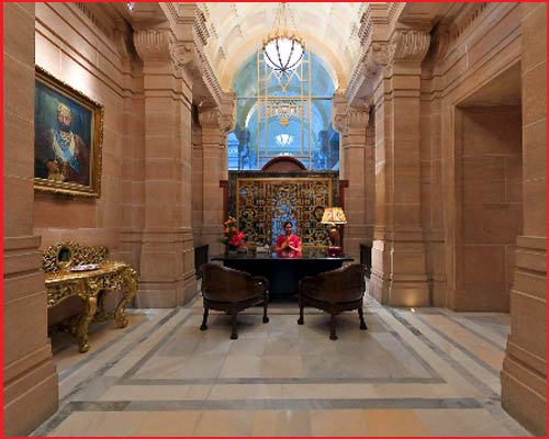 Taj Umaid Bhawan Palace - Reception