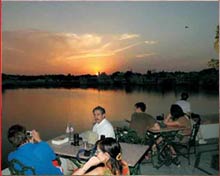 Sunset from Pushkar Palace