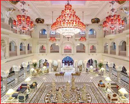 The Shiv Niwas Palace  - Chandelier